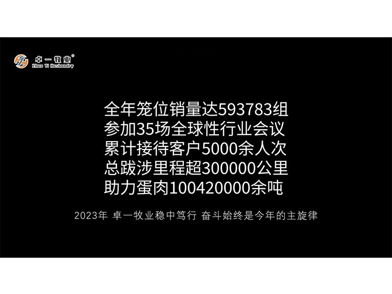 卓一牧業(yè) | 年歲開(kāi)啟，共赴新程